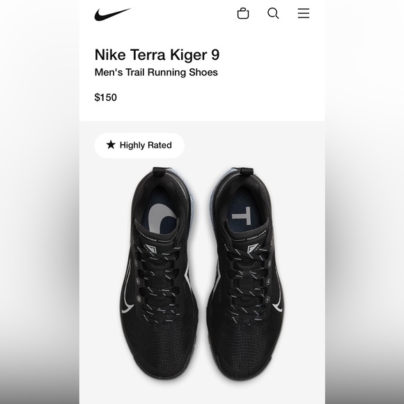 Nike Terra Kiger 9 Trail Running Shoes Womens Mens - Picture 1 of 6